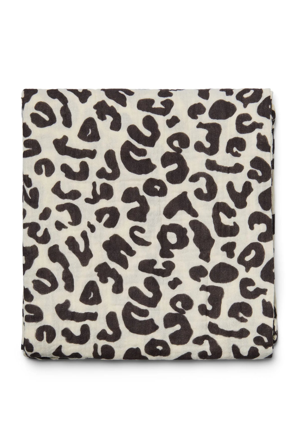 Studio Noos - Babyswaddle 120cm aus Baumwolle (bio) Leopard hell