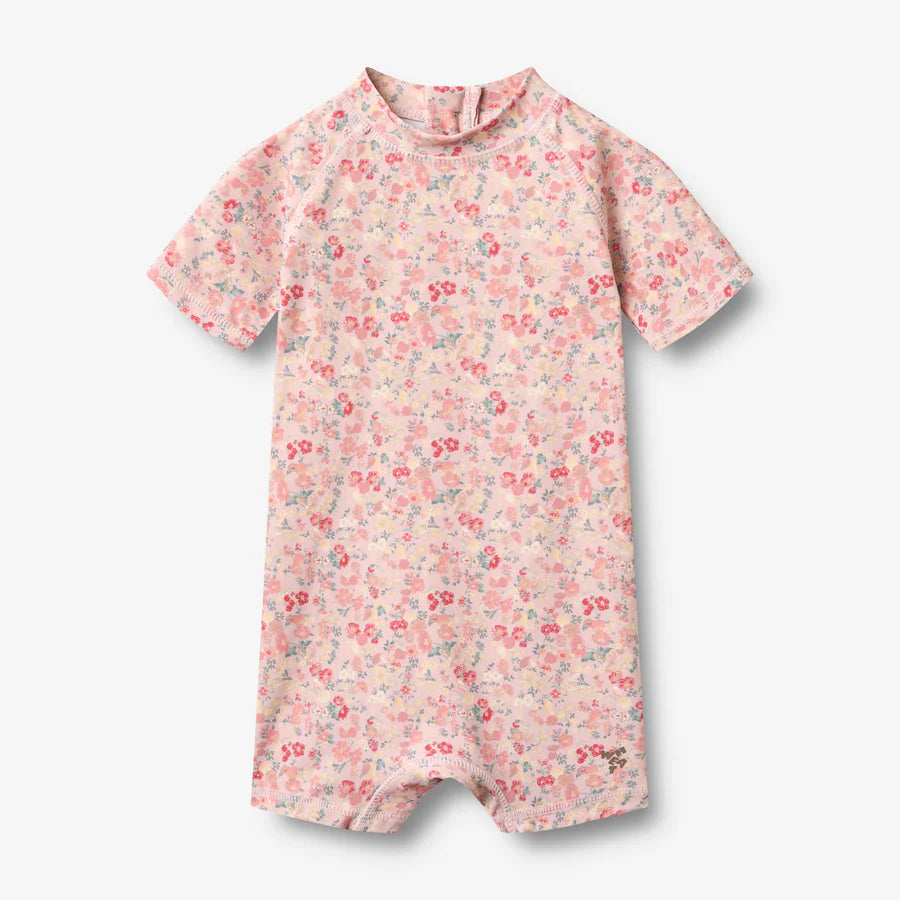 Wheat - Baby Badeanzug „Powder Flowers“