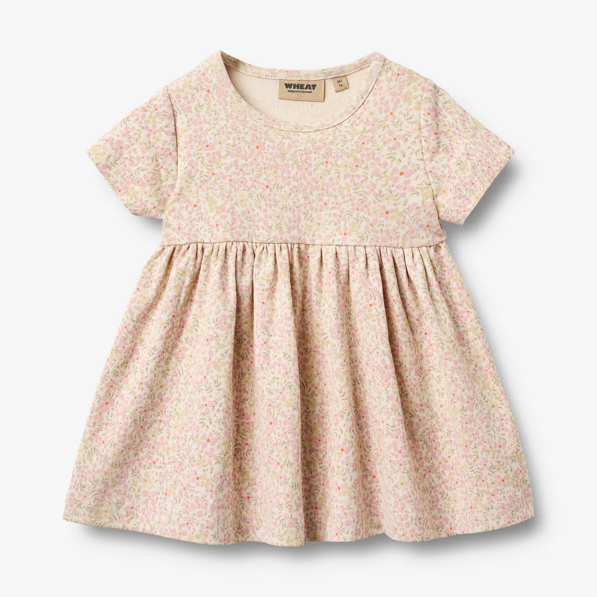 Wheat - Mädchen Kleid Nova Blumen Biobaumwolle