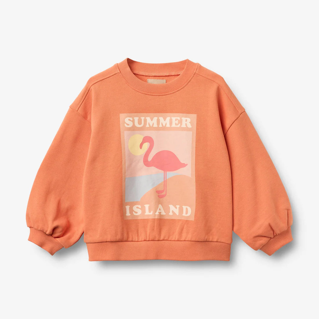 Wheat - Kinder Sweatshirt Eliza Flamingo Biobaumwolle