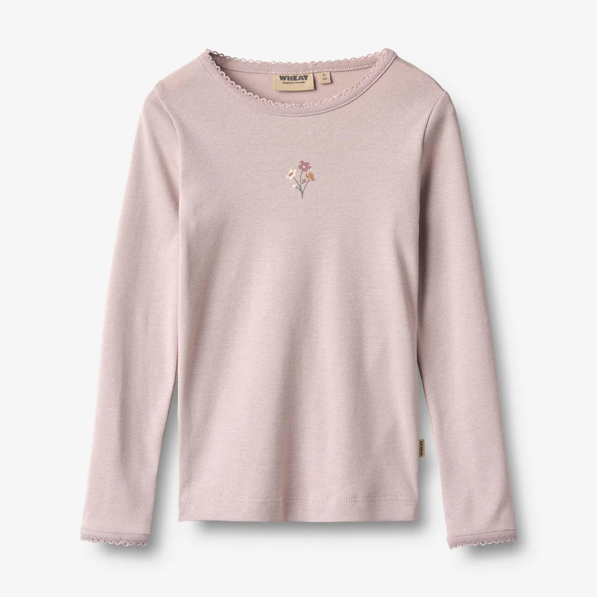 Wheat - Kinder Langarm Shirt Belis rosa