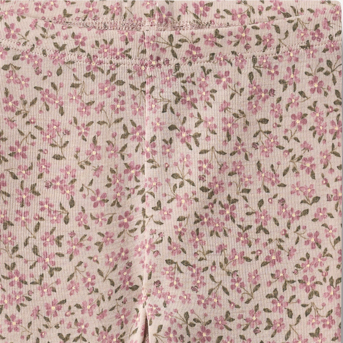 Wheat - Kinder Leggings Agi Wolle Blumenmuster