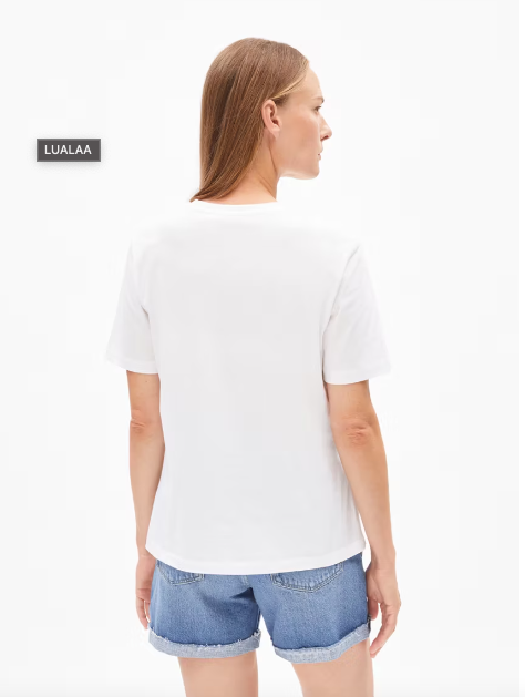 Armedangels - T-Shirt LUALAA weiss