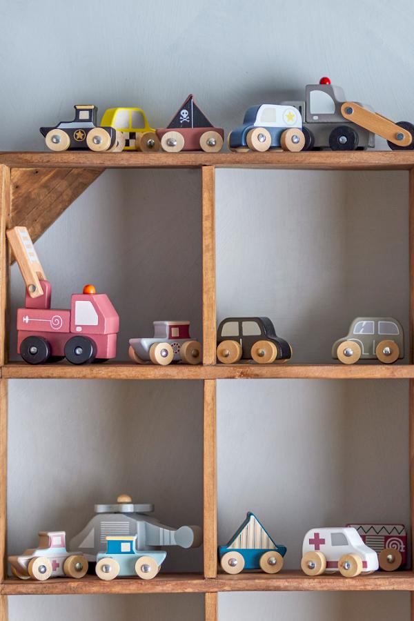 Bloomingville - Spielzeugautos, bunt, FSC®100%, MDF