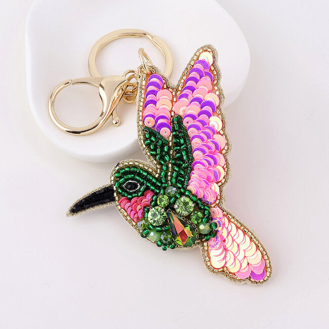 Blossify - Schlüssel- & Taschenanhänger „Embellished Hummingbird“