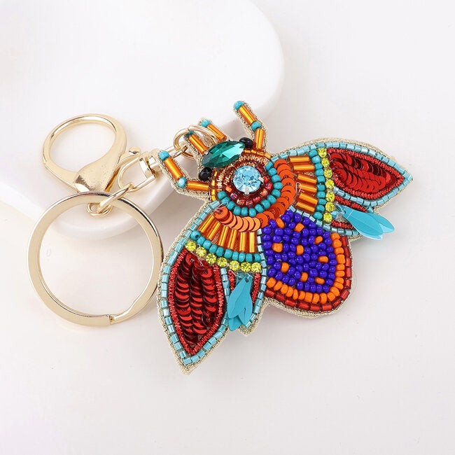 Blossify - Schlüssel- & Taschenanhänger „Embellished Moth“