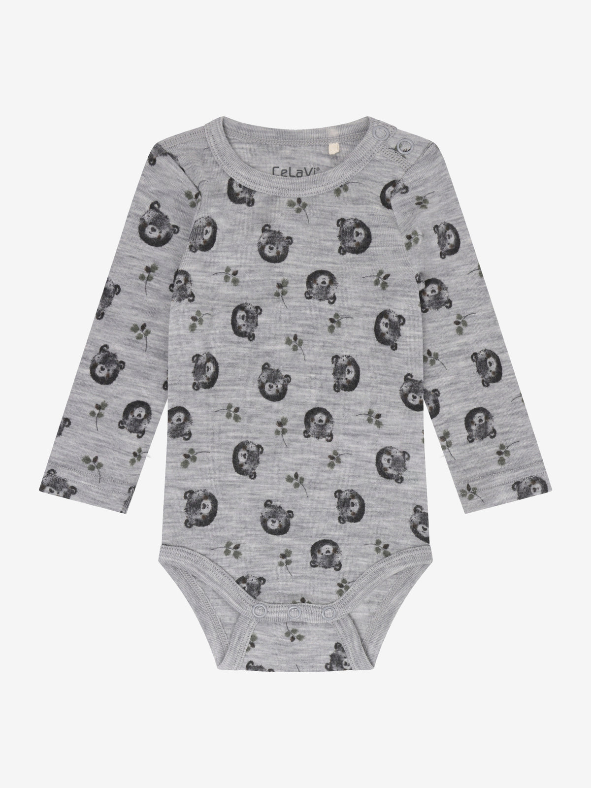 CeLaVi - Baby Body 100 % Wolle tiermotiv
