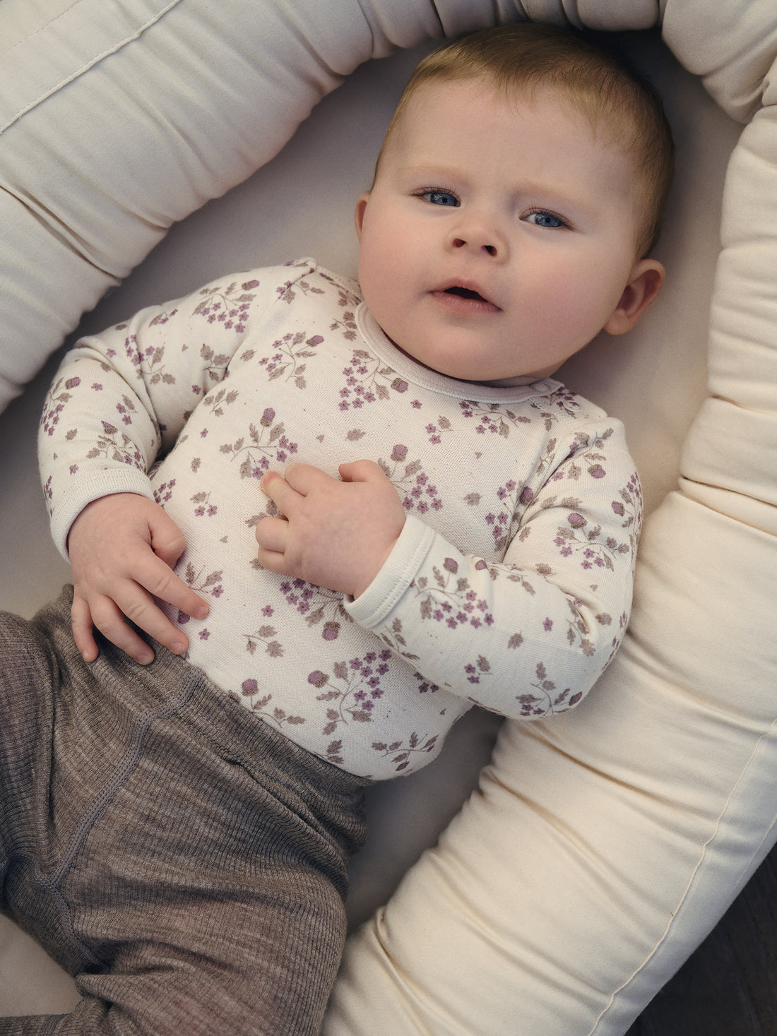 CeLaVi - Baby Leggings 100 % Merinowolle braun
