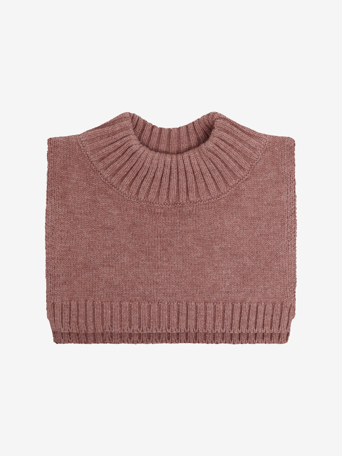 CeLaVi - Kinder Strickschal aus Wolle rosa