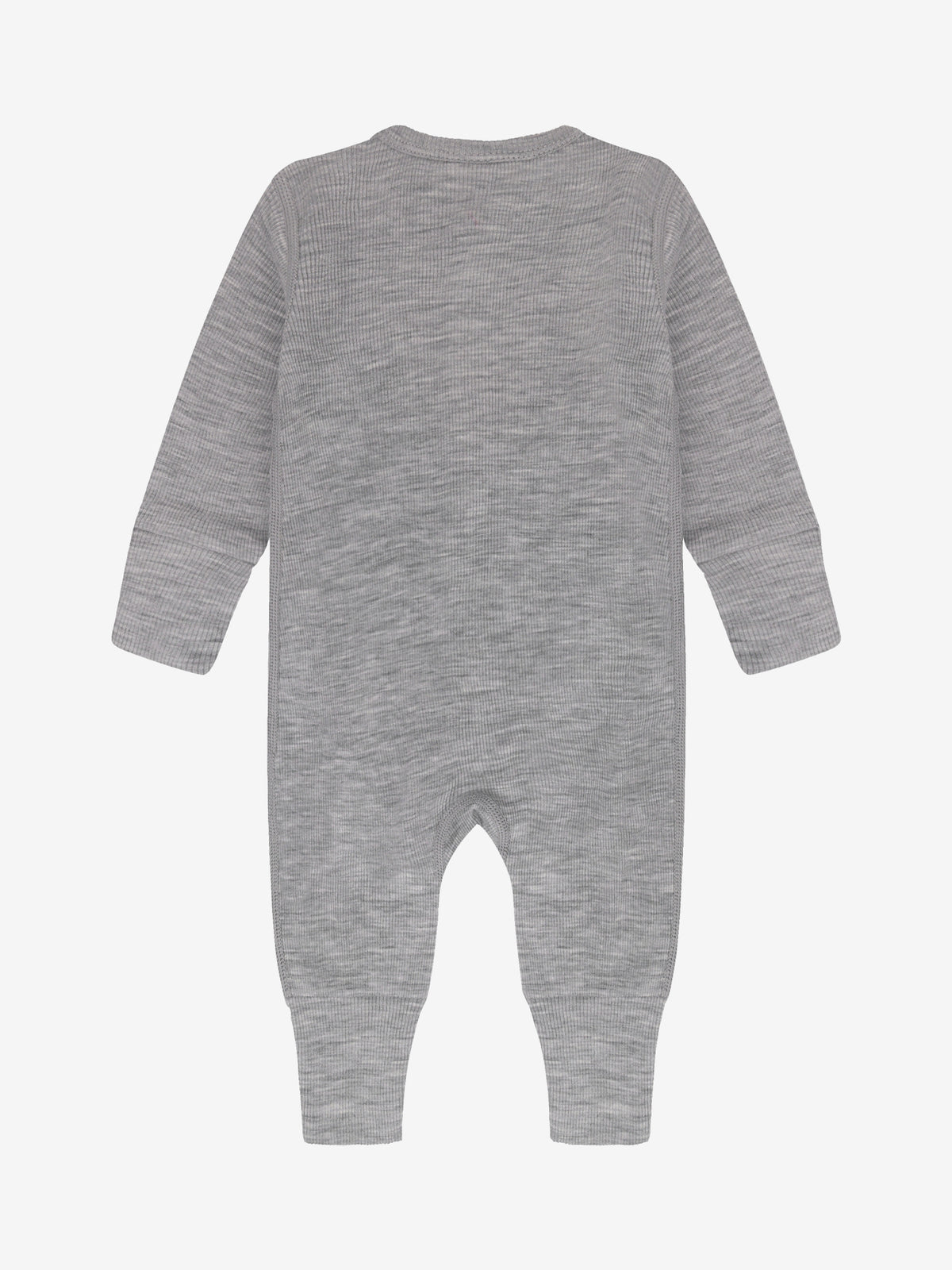 CeLaVi - Baby Strampler 100 % Merinowolle grau