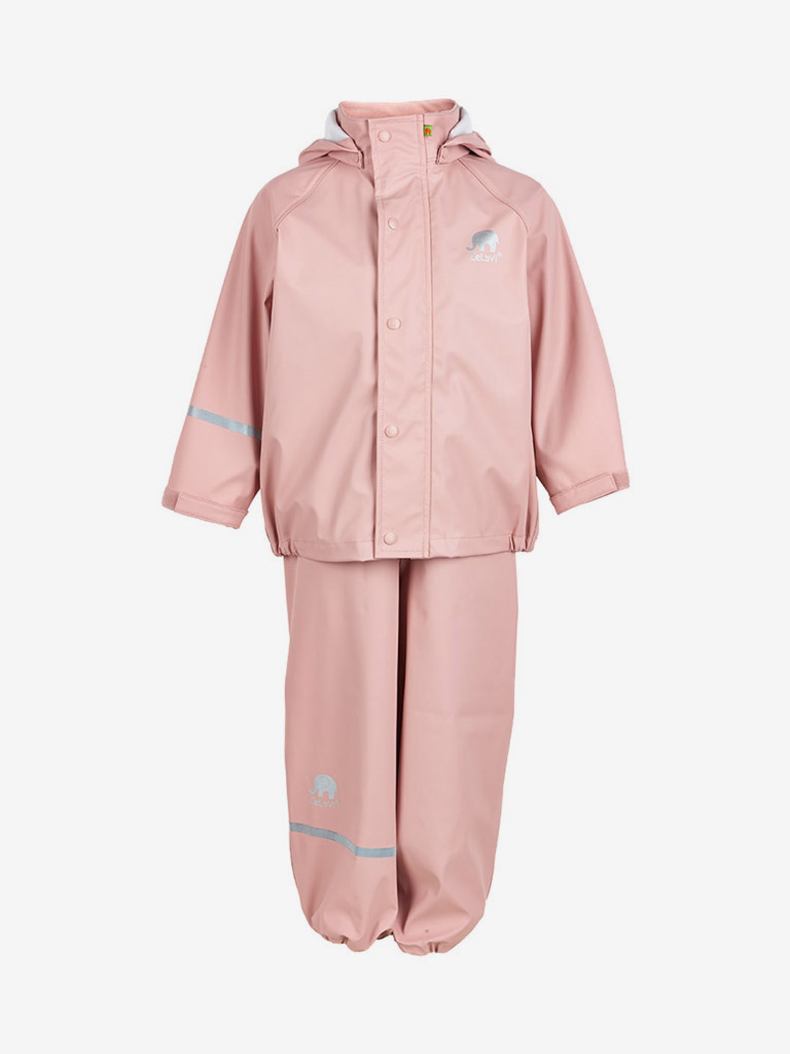 PU-Regenjacke von Brands4kids aus recyceltem Kunststoff mit 10000mm Wassersäule