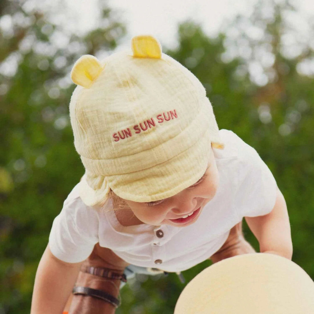 Chamaye - Baby Hut aus Baumwolle Sun Sun Sun