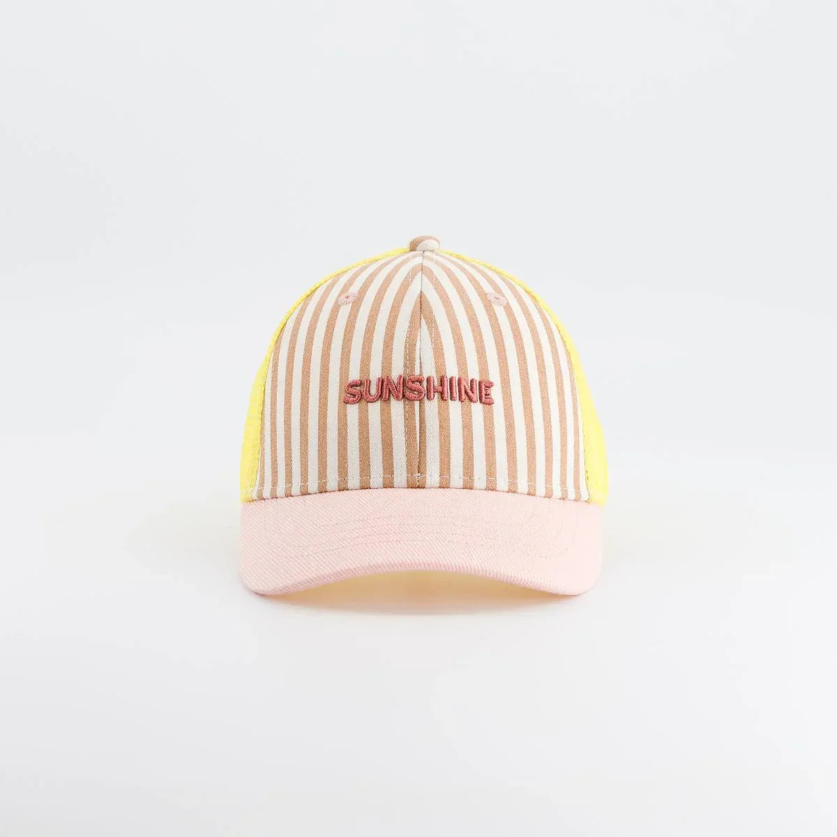 Chamaye - Kinder Kappe aus Baumwolle Sunshine Trucker MINI & ME
