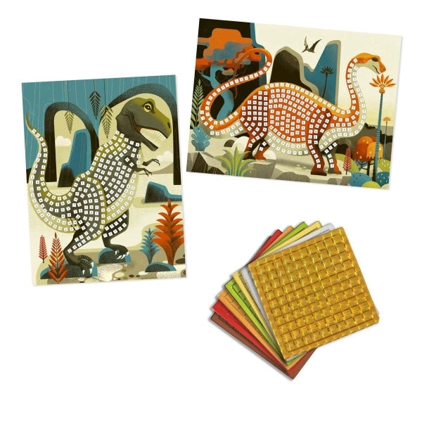 Djeco - Mosaike "Dinosaurier" für Kinder