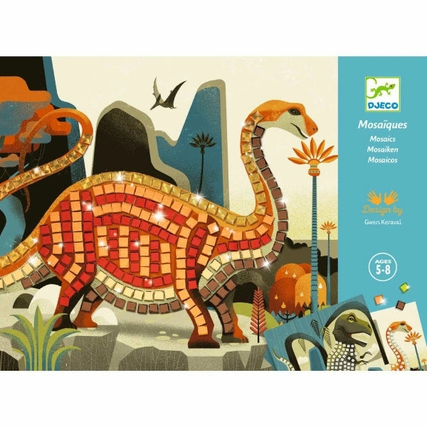 Djeco - Mosaike "Dinosaurier" für Kinder