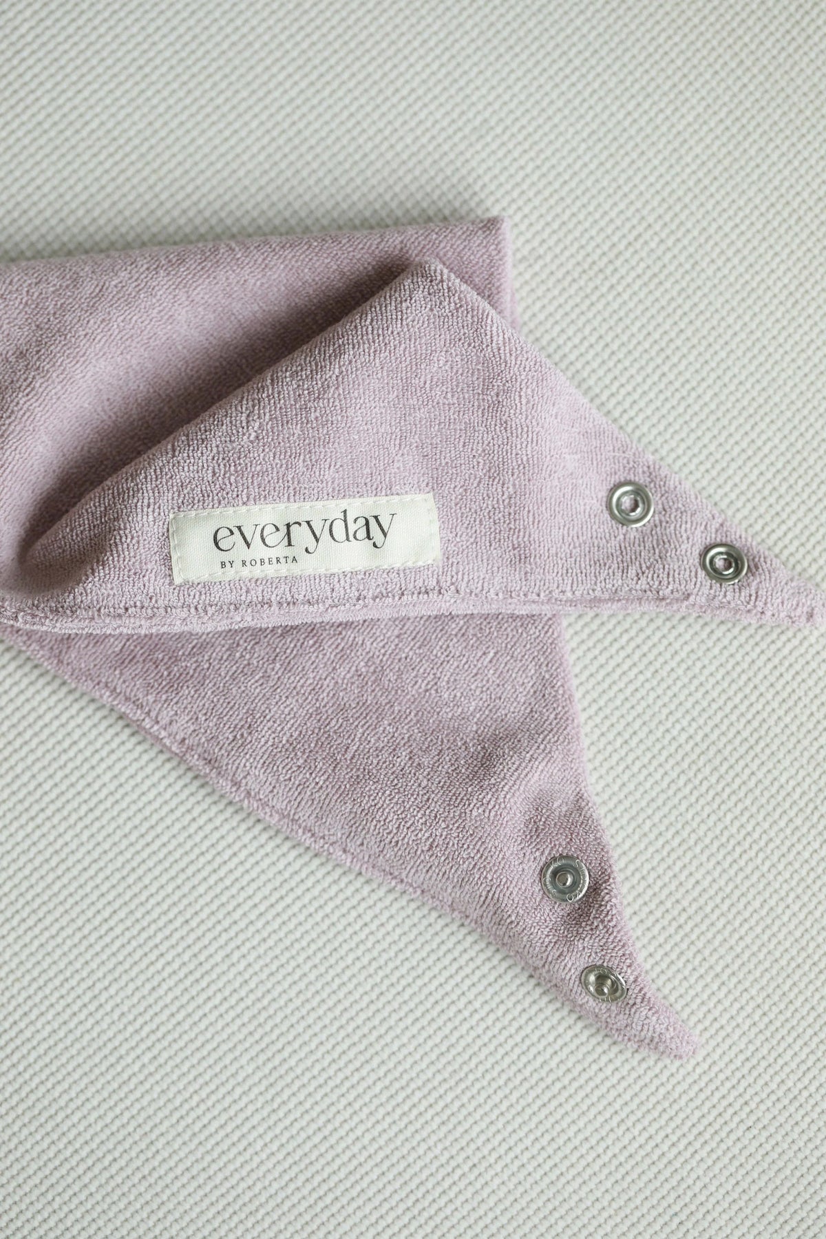 EverydaybyRoberta - Bandana Lätzchen lila Baumwolle (Bio)