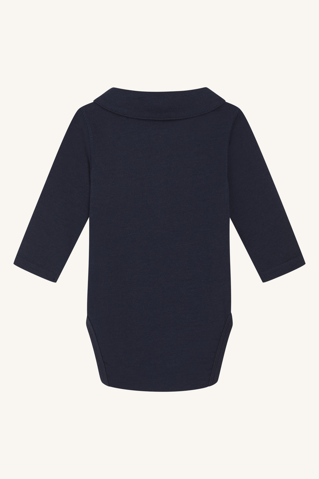 Hust & Claire - Baby Body Caldur mit Kragen dunkelblau