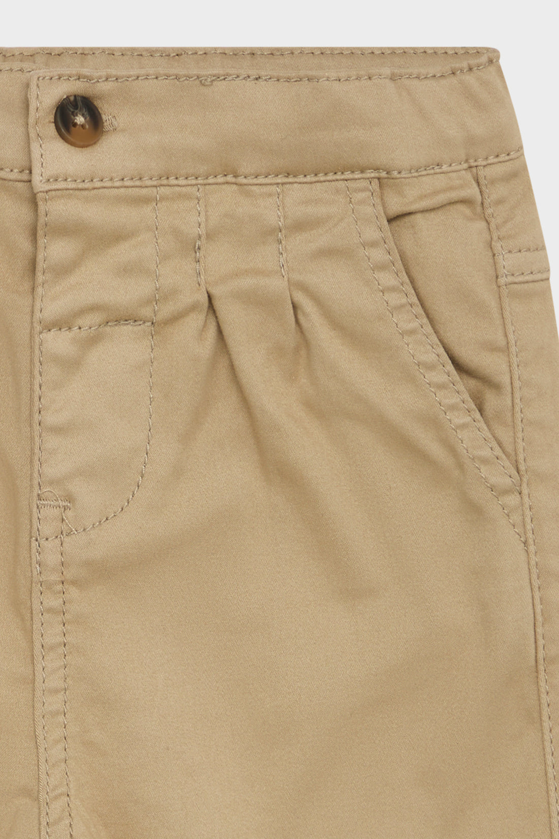 Hust & Claire - Babyhose beige aus Baumwolle