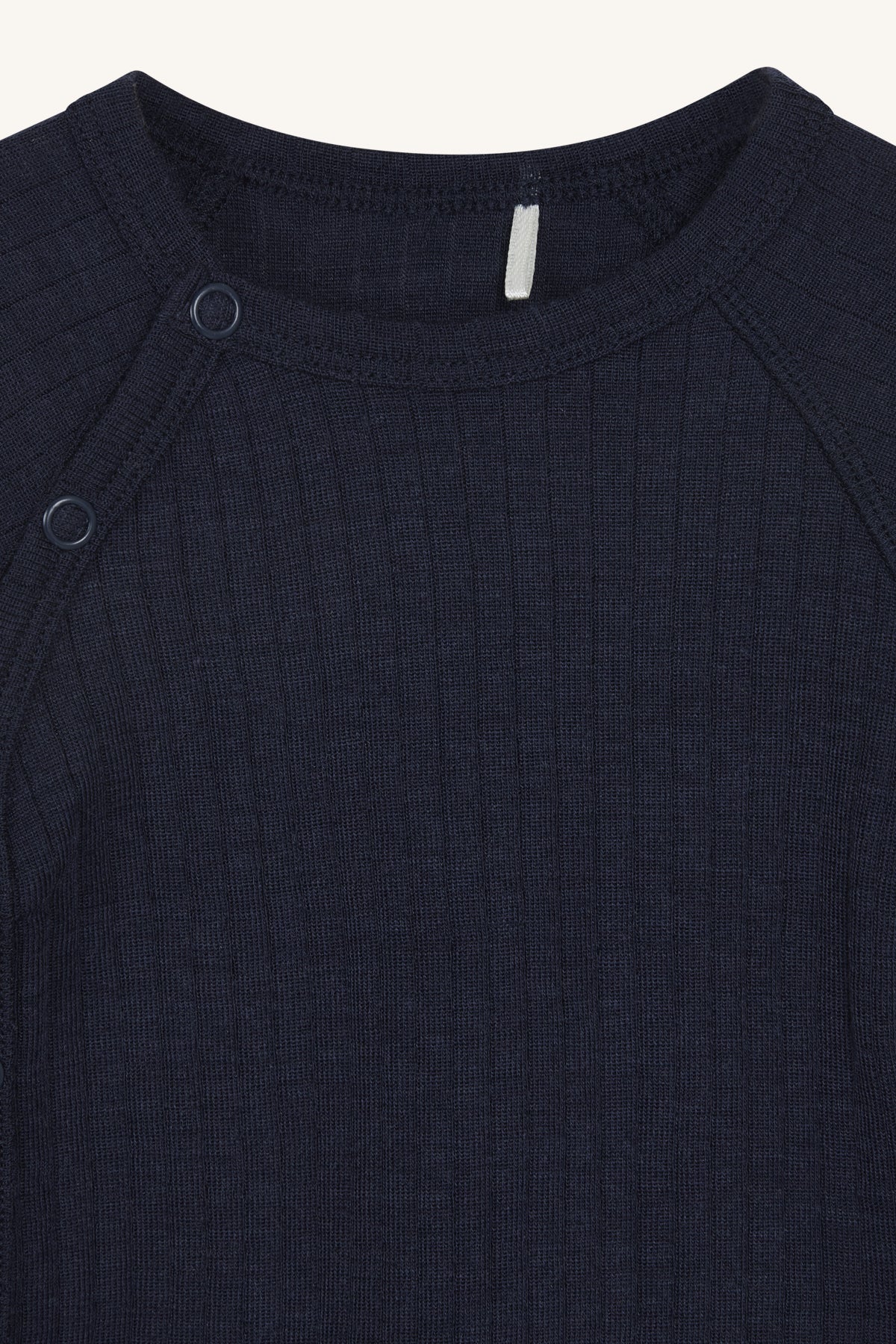 Hust & Claire - Baby Wickelbody Wolle/ Seide dunkelblau