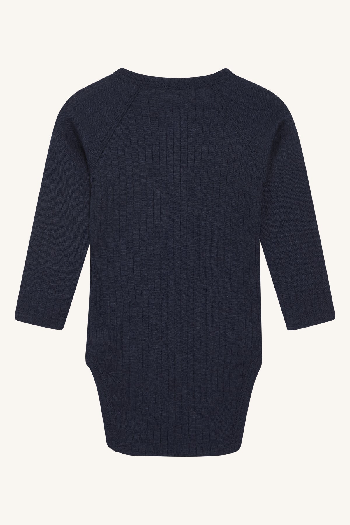 Hust & Claire - Baby Wickelbody Wolle/ Seide dunkelblau
