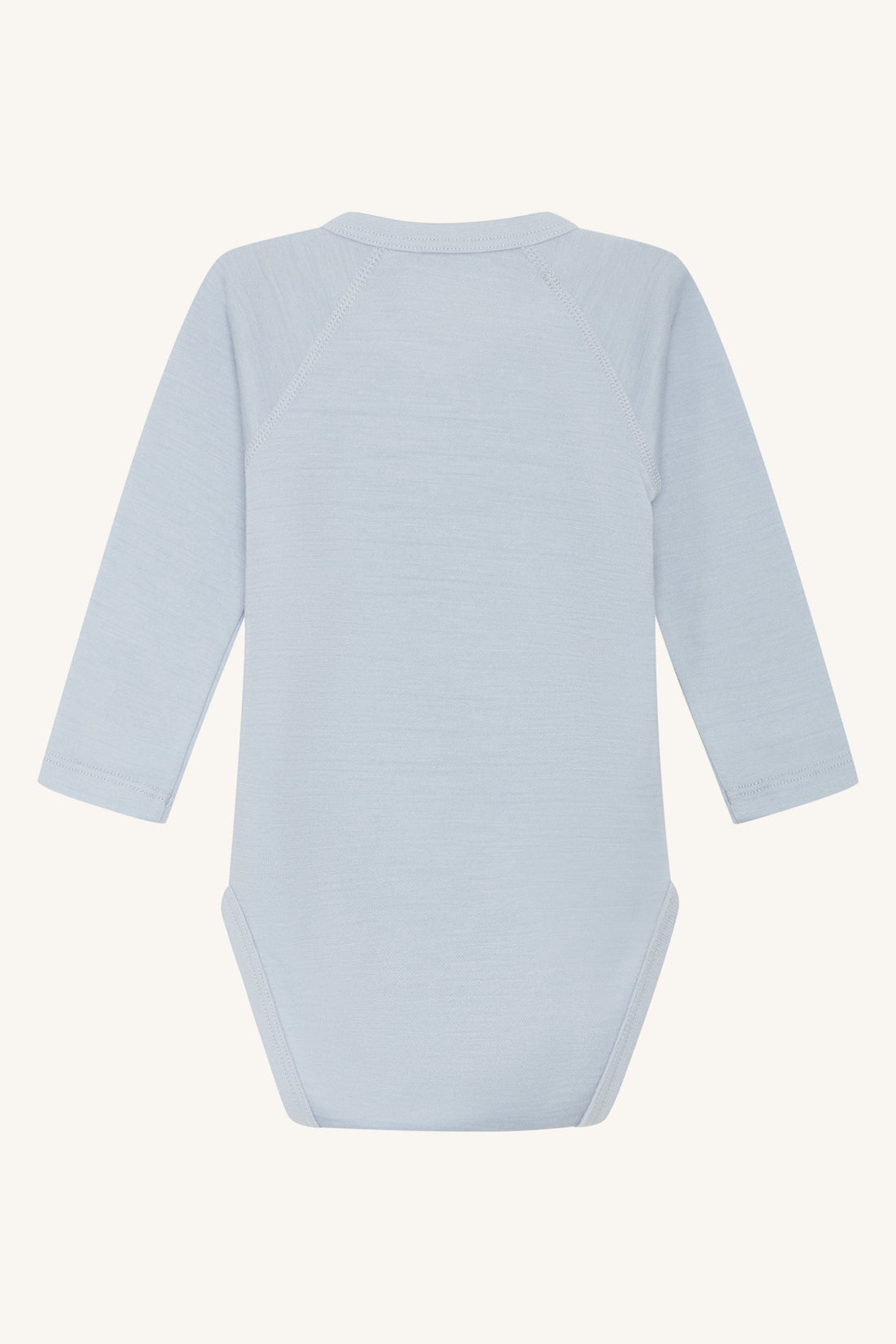 Hust & Claire - Baby Body Bia hellblau Wolle