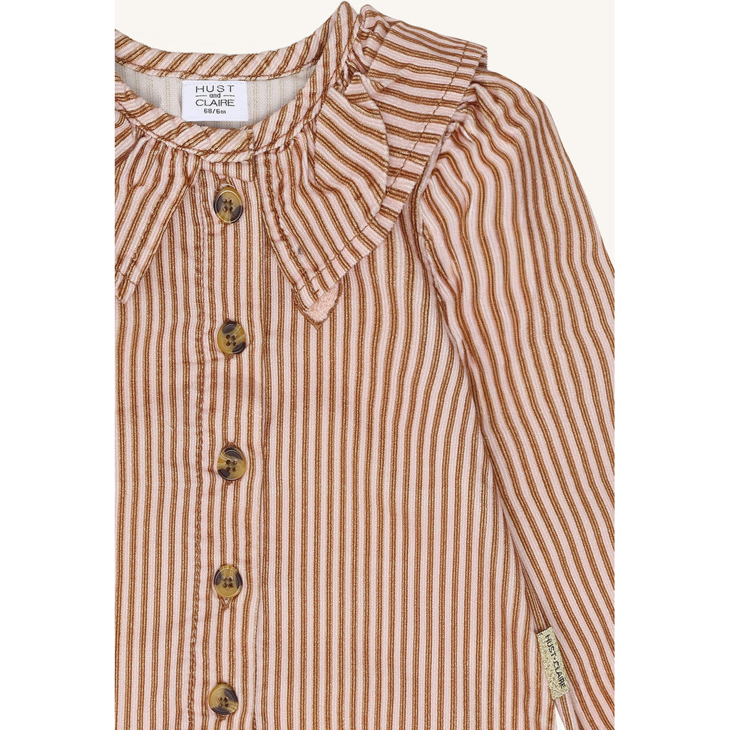Hust & Claire - Baby Bluse "Rosa", gestreift