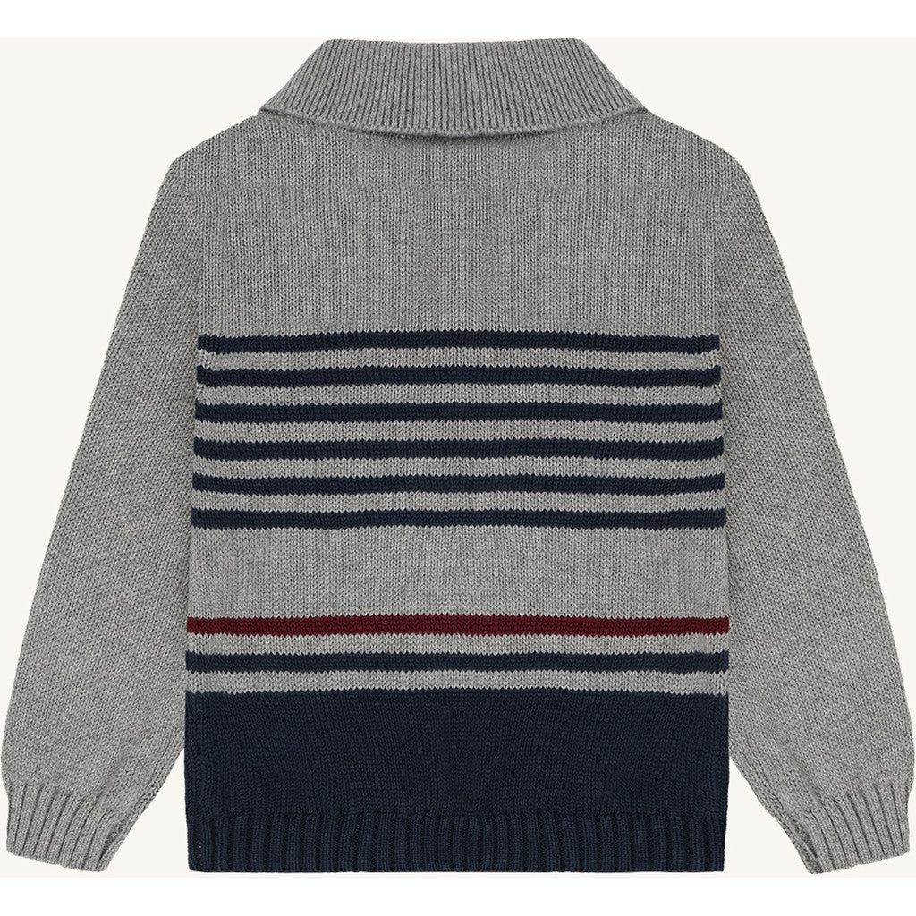 Hust & Claire - Kinder Strickpullover "Pelle", gestreift
