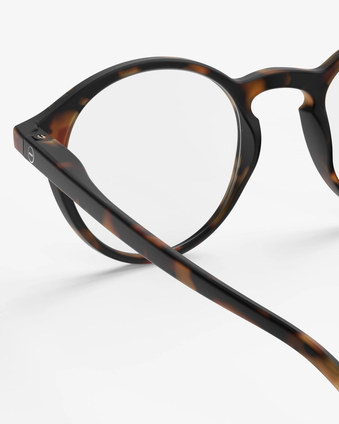 Izipizi - Lesebrille rund dunkelbraun tortoise
