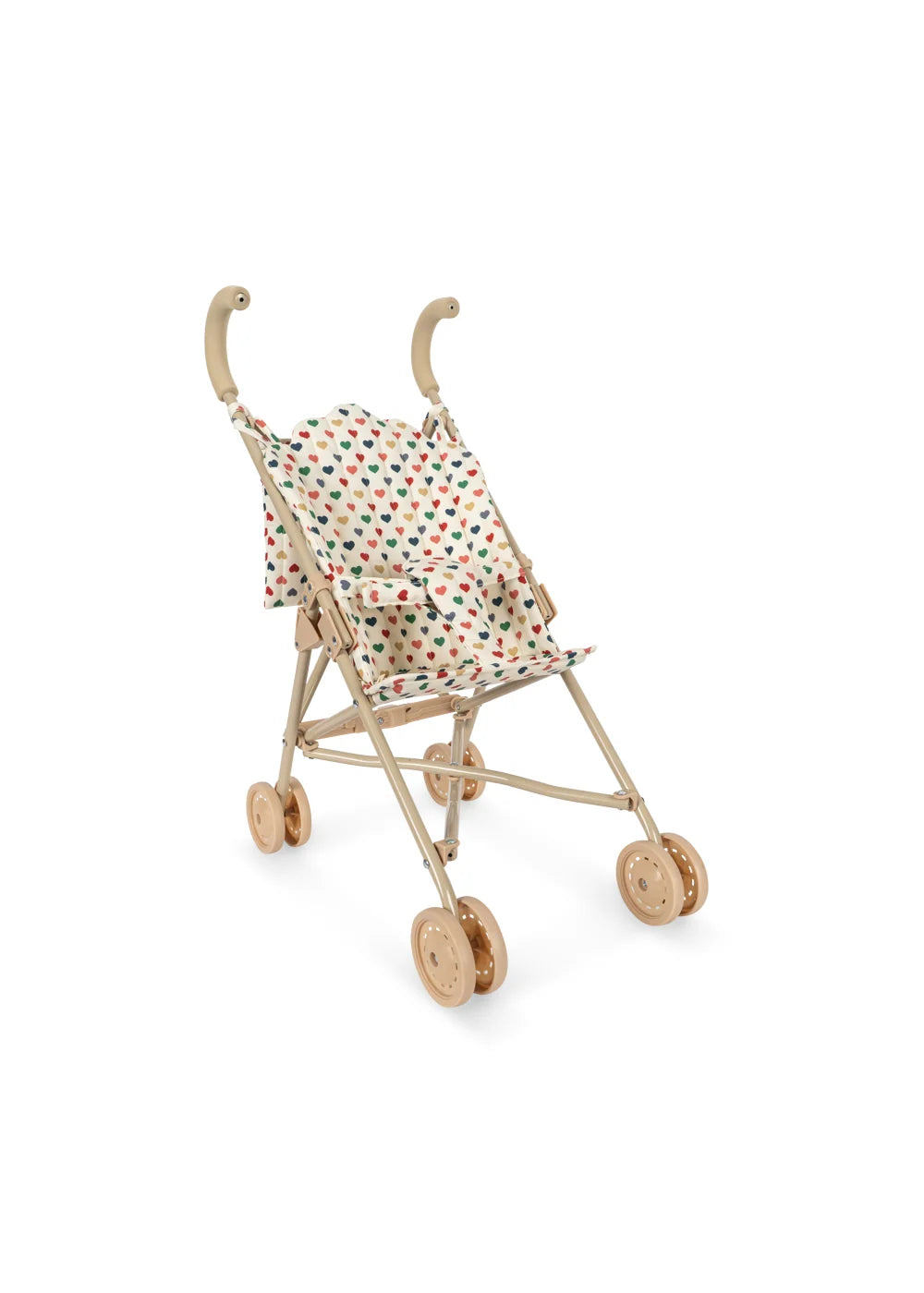 Konges Slojd - Puppenwagen, klappbarer mit Gurt & Wagentasche