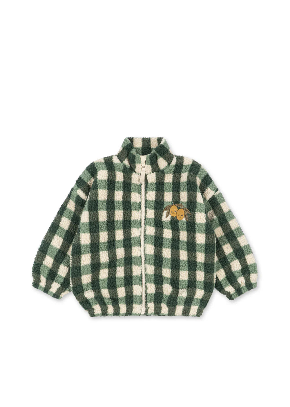 Konges Slojd - Kinder Teddyjacke "Zitronen" für Jungen und Mädchen