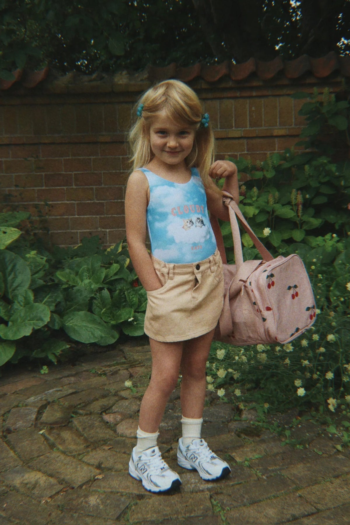 Konges Slojd - Kinder Weekend Tasche Kirsche