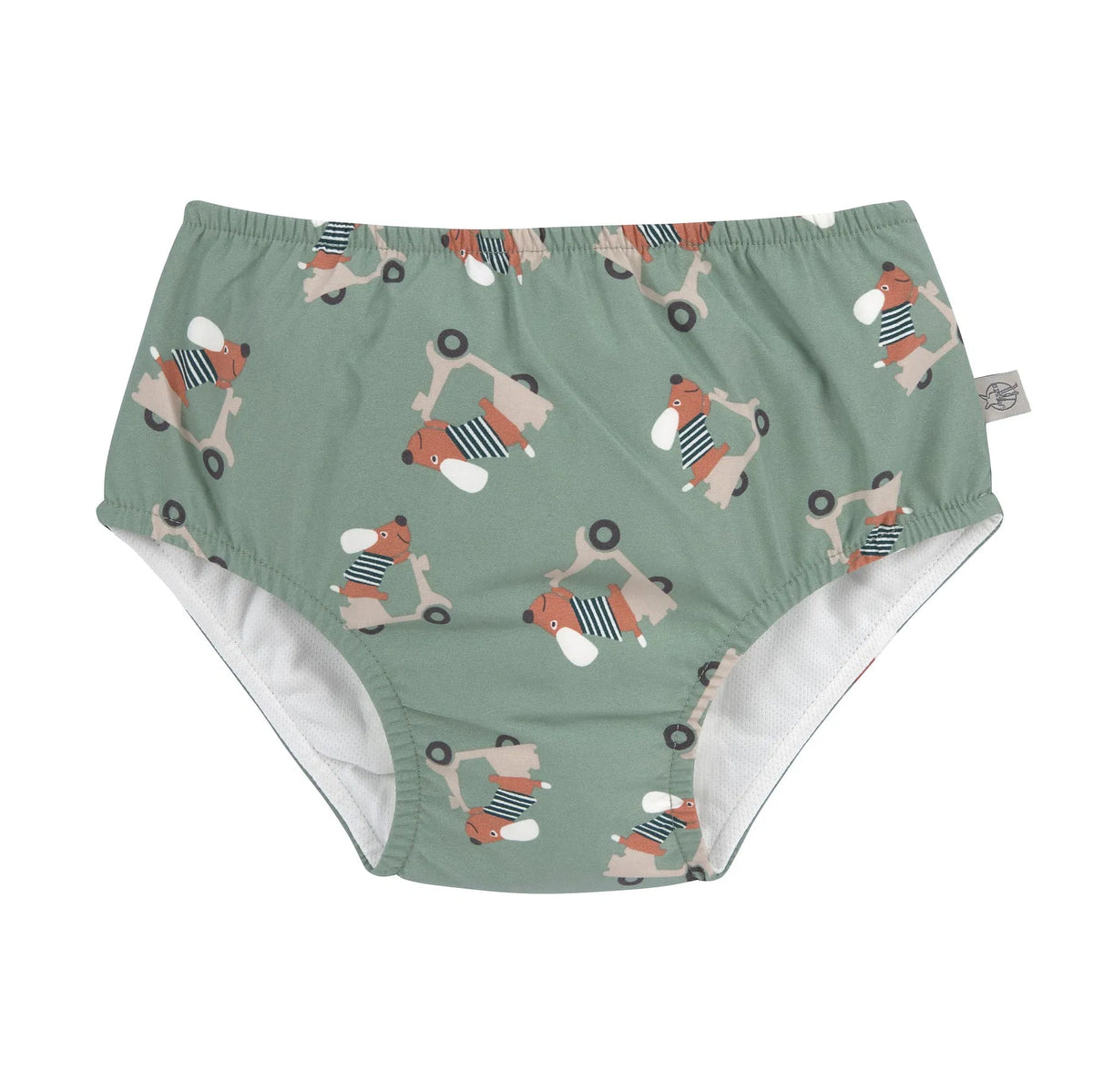 Lässig - Baby/Kinder Schwimmwindel Dackel grün