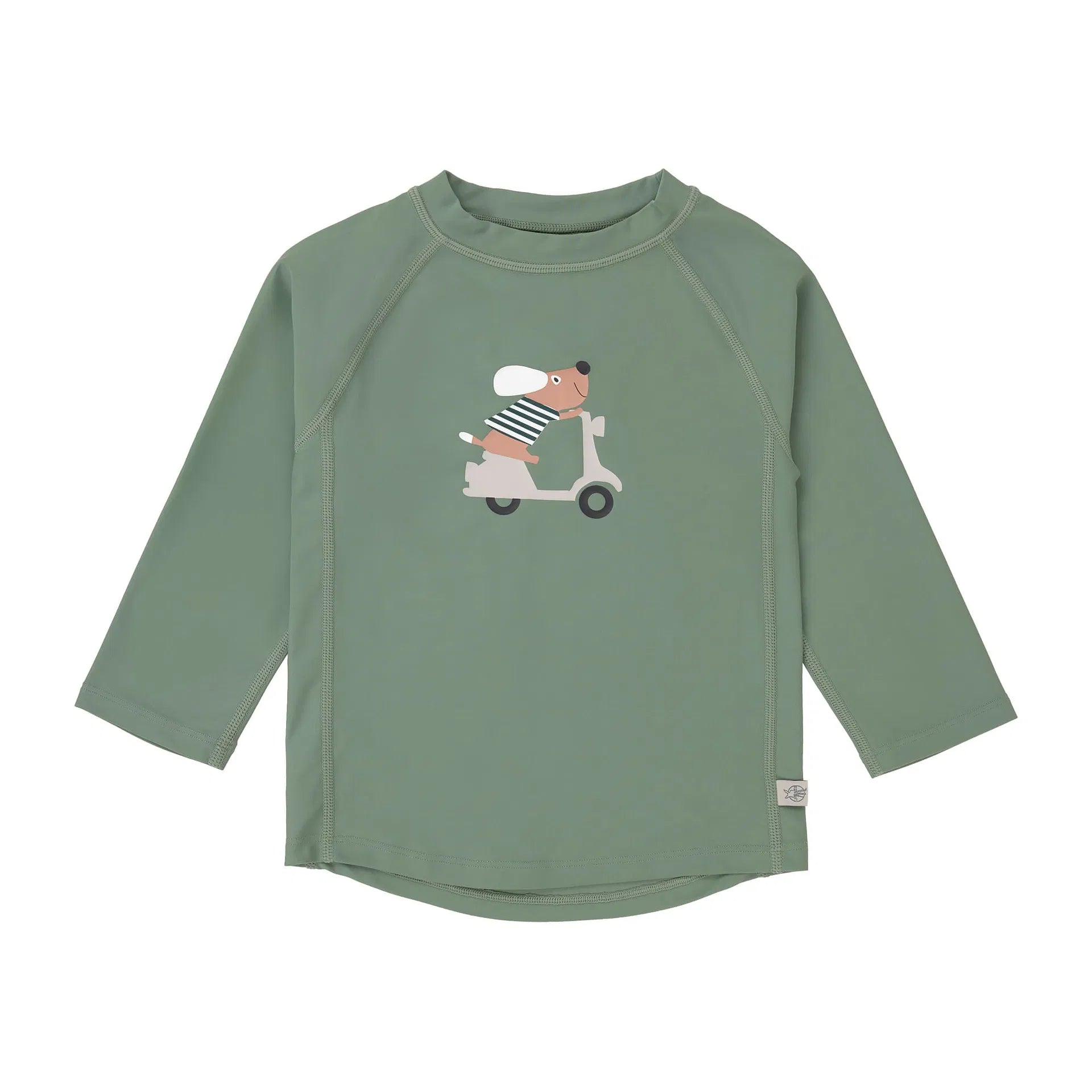 Lässig - Baby/Kinder Badeshirt Dackel grün