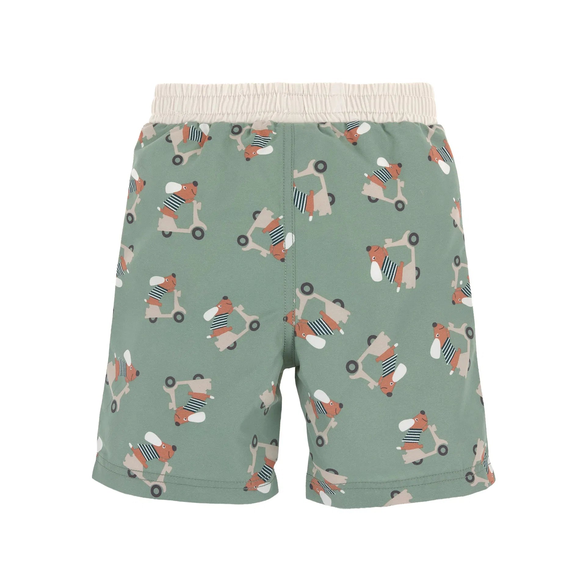 Lässig - Baby/Kinder Badehose Dackel grün