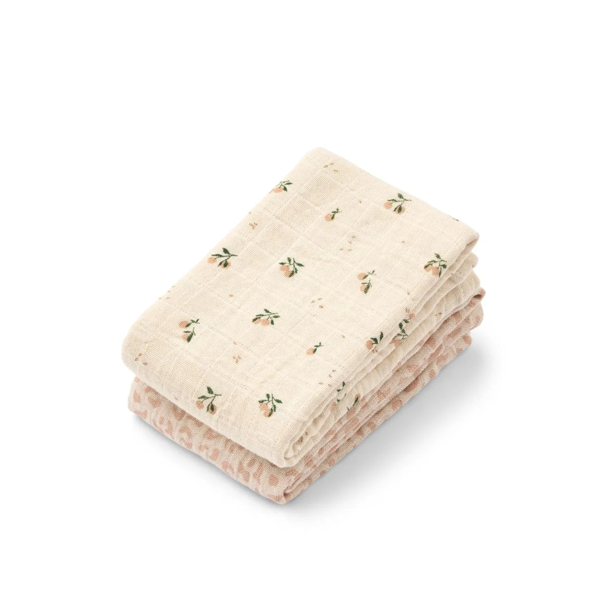 Liewood - Baby Swaddle Biobaumwolle Mini Leo/Peach
