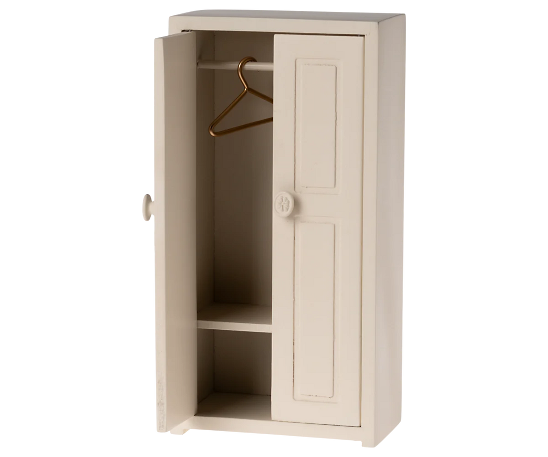 Maileg - Kleiderschrank Maus natur