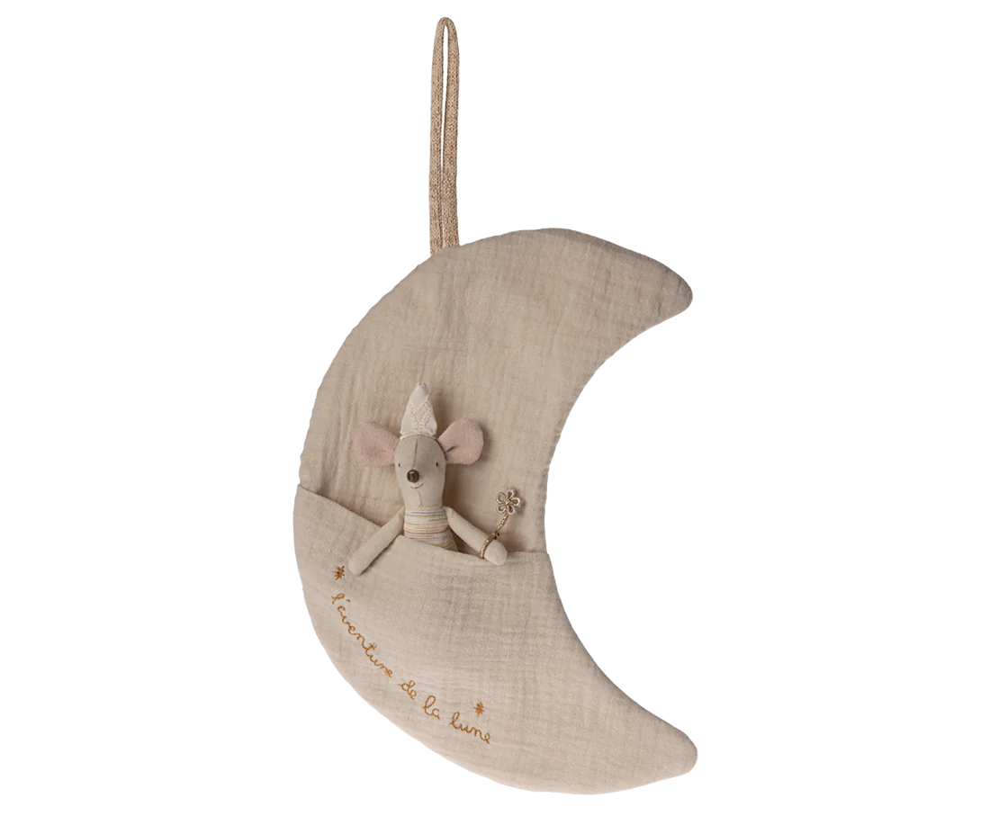 Maileg - Wand-Deko Mond mit Tasche