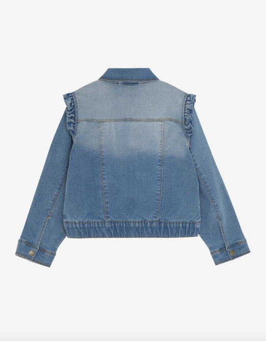 Minymo - Kinder Jacke Denim mit Stickerei - AURYN Shop