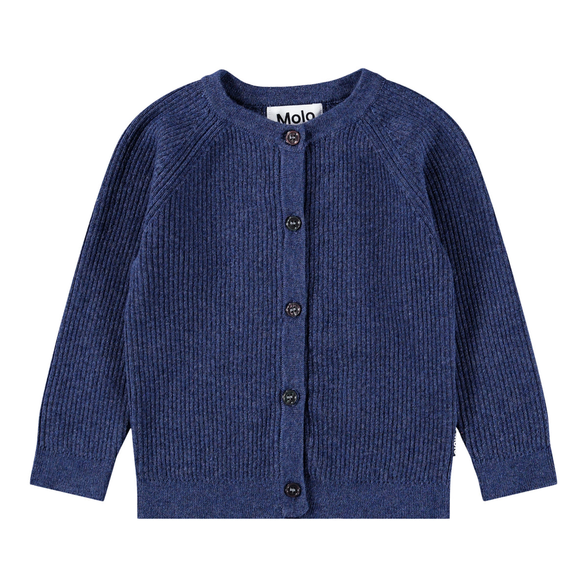 Molo - Strickjacke in blau für Babys