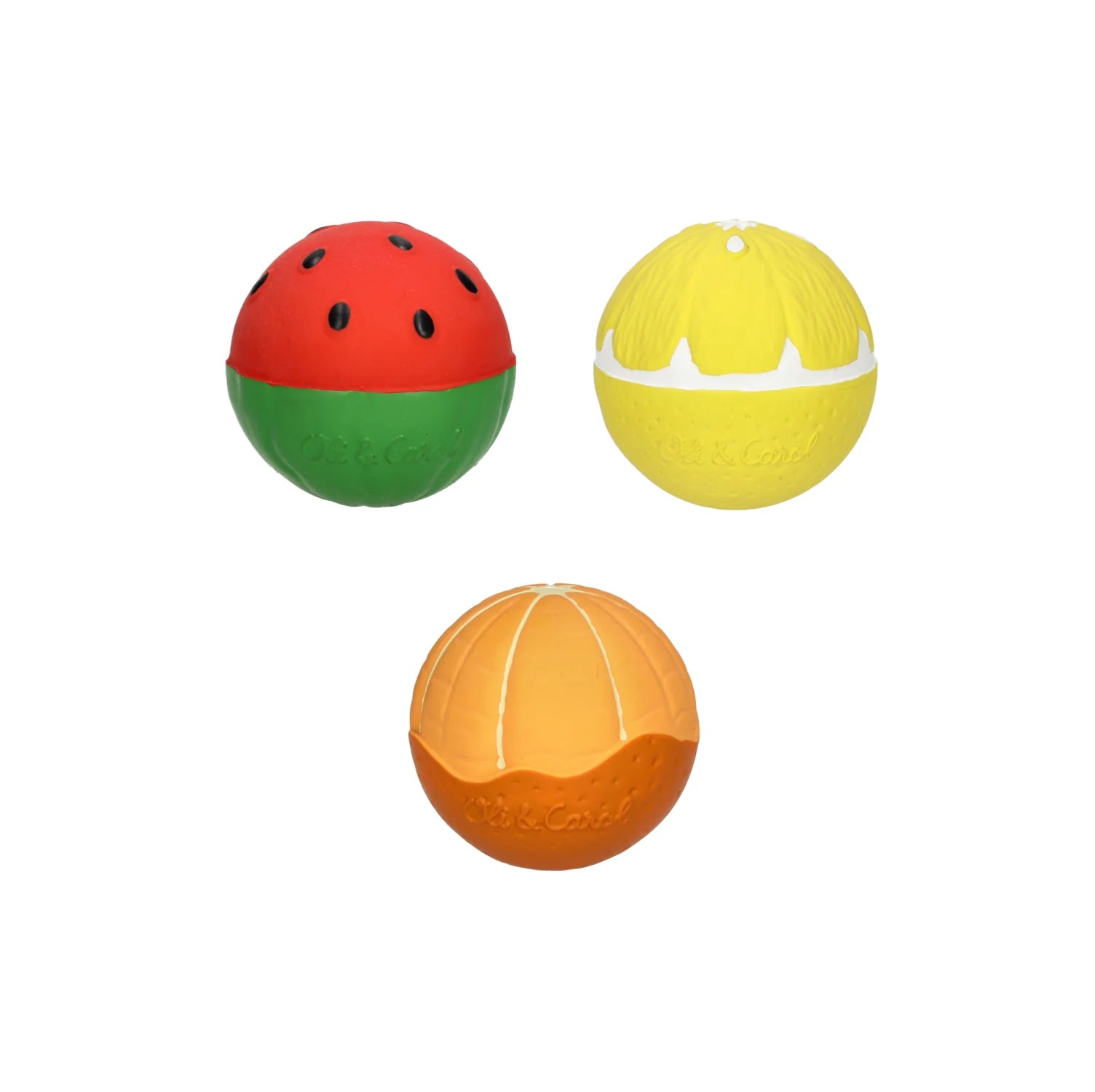 Oli & Carol - Fruit Salad Baby Bälle 3-er Set
