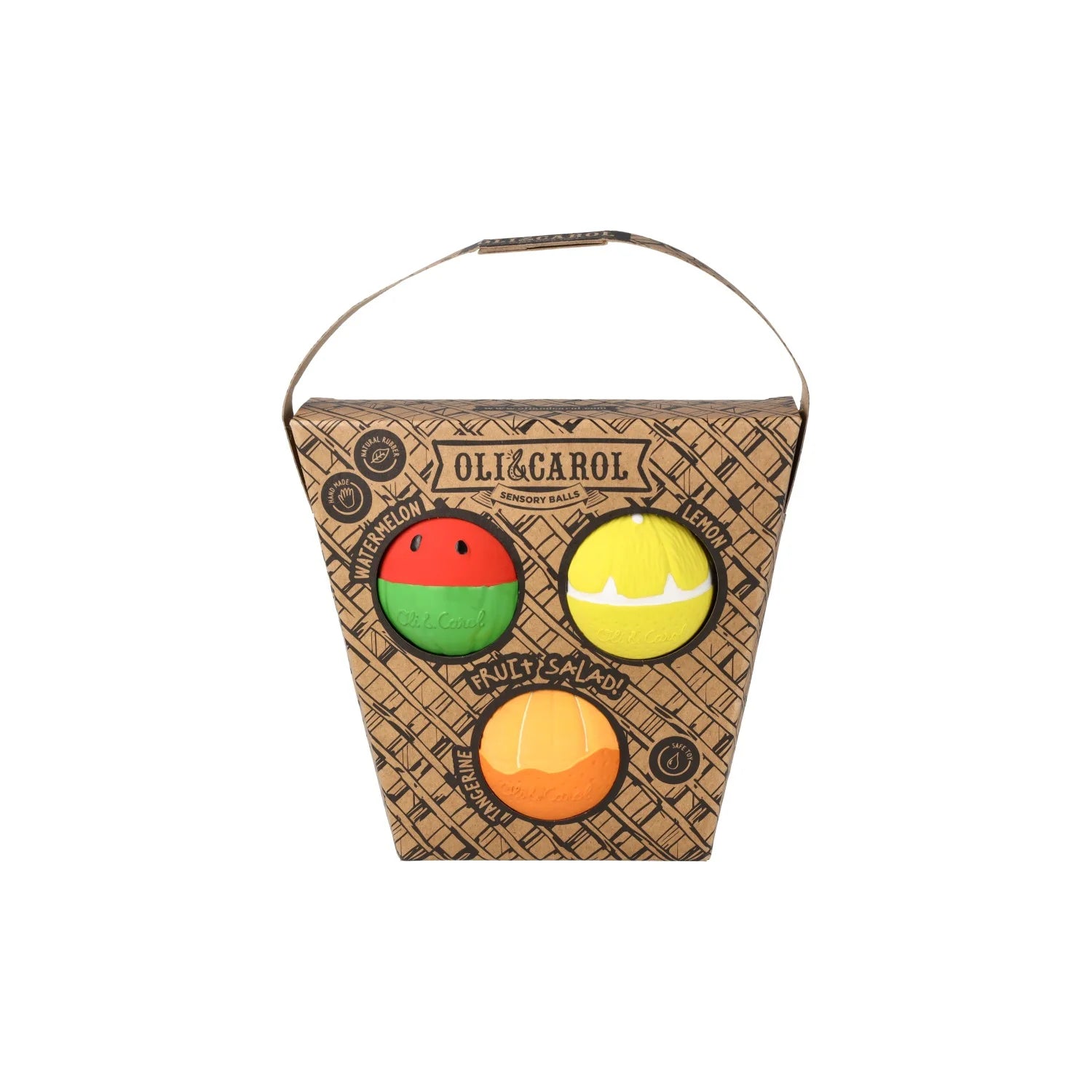 Oli & Carol - Fruit Salad Baby Bälle 3-er Set
