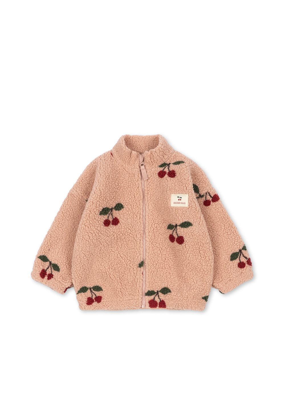 Konges Slojd - Jody Kinder Teddyjacke Kirschen