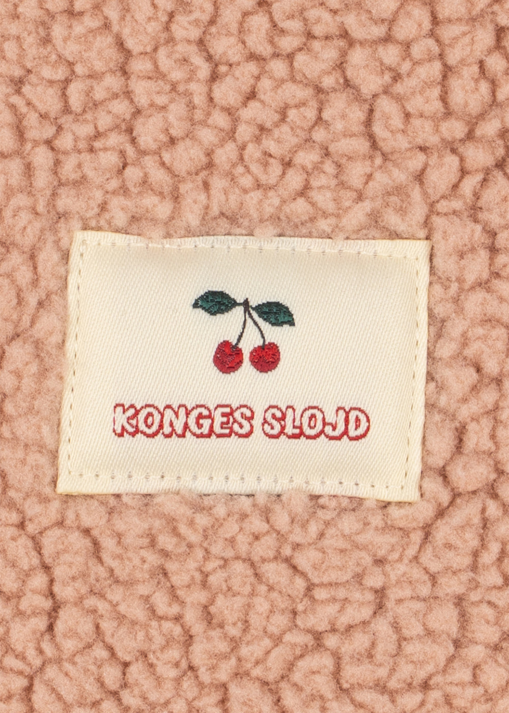 Konges Slojd - Jody Kinder Teddyjacke Kirschen