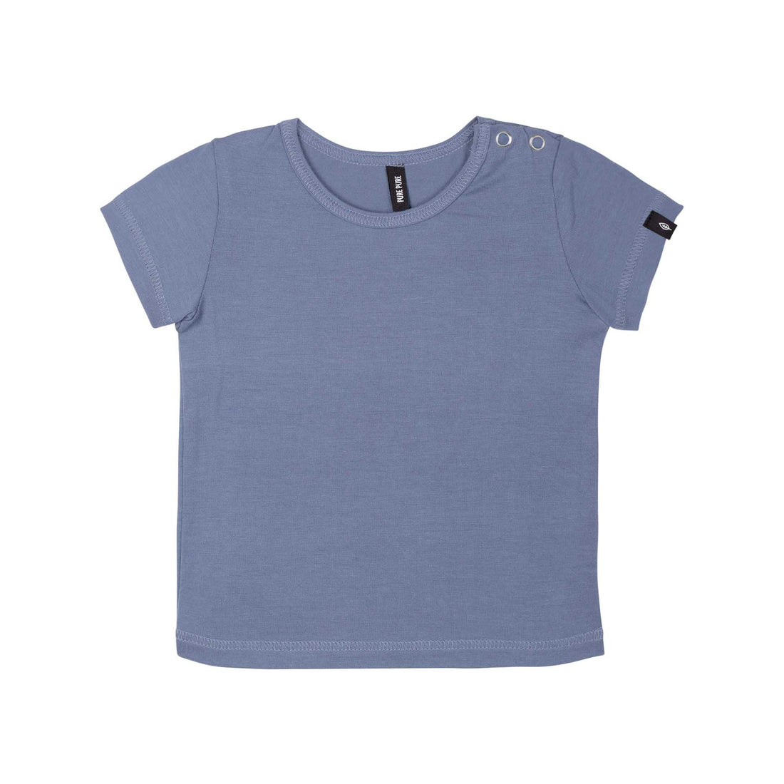 Pure Pure - Baby T-Shirt aus Tencel bluebell