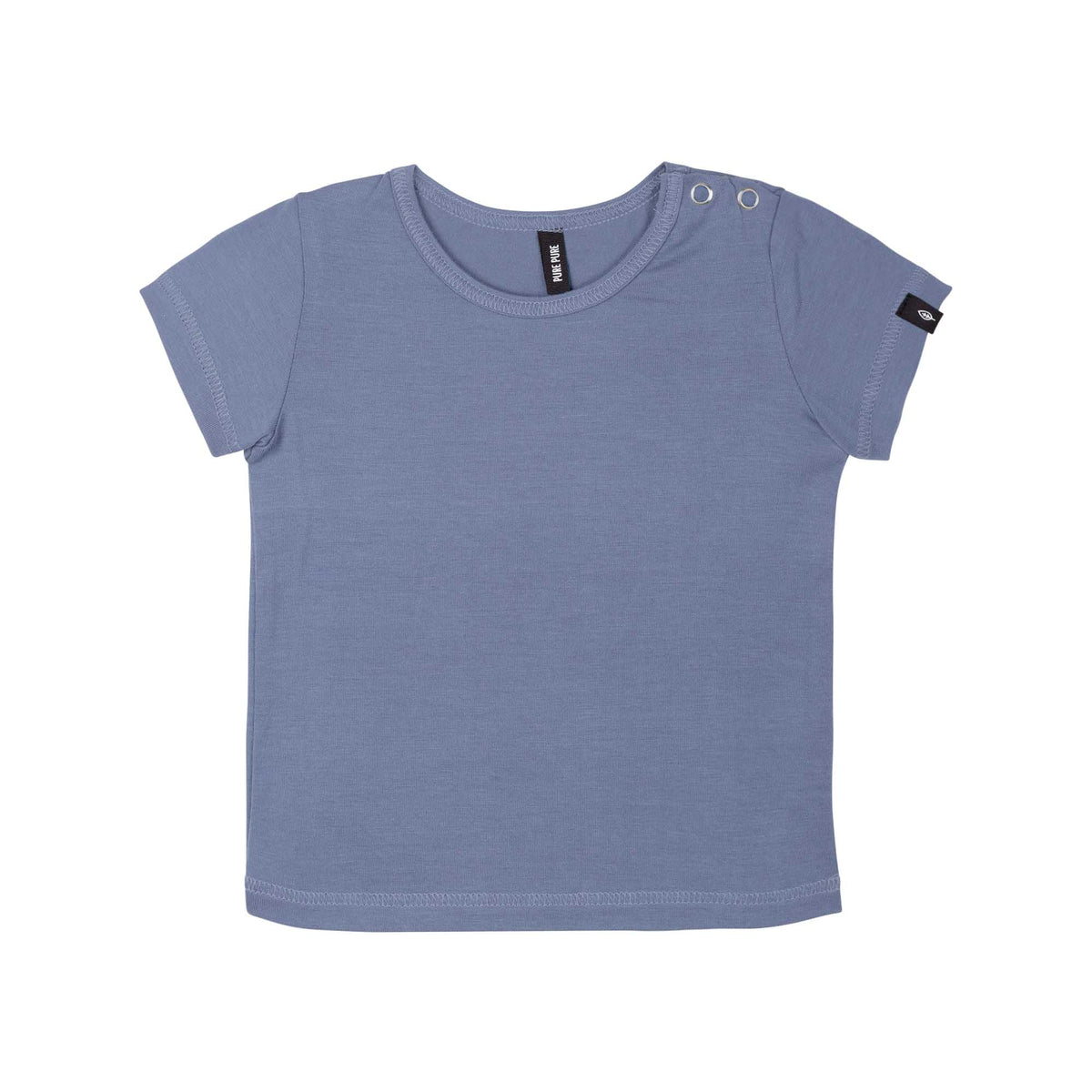 Pure Pure - Baby T-Shirt aus Tencel bluebell