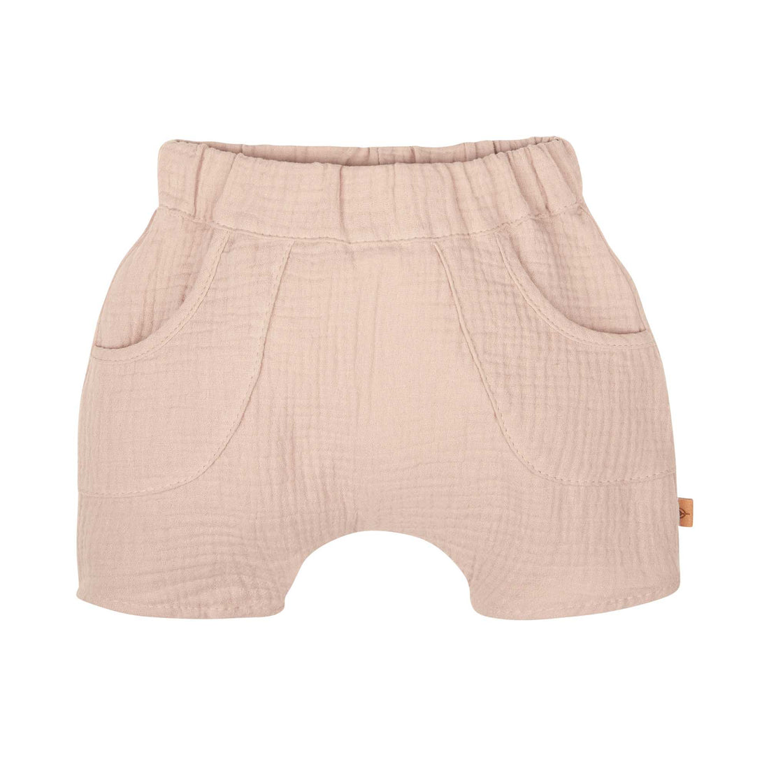 Pure Pure - Baby Shorts aus Baumwolle beige