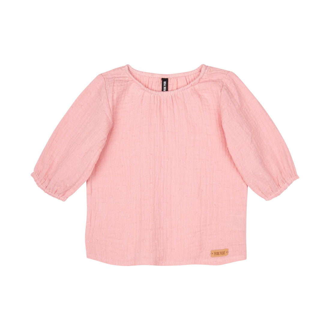 Pure Pure - Kinder Bluse aus Baumwolle pink
