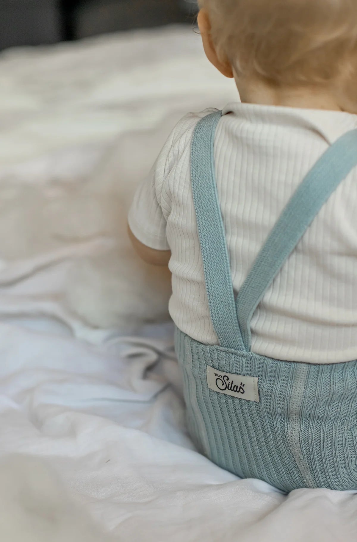 Silly Silas - Baby Hippy Strumpfhose Träger Baumwolle (Bio) blau