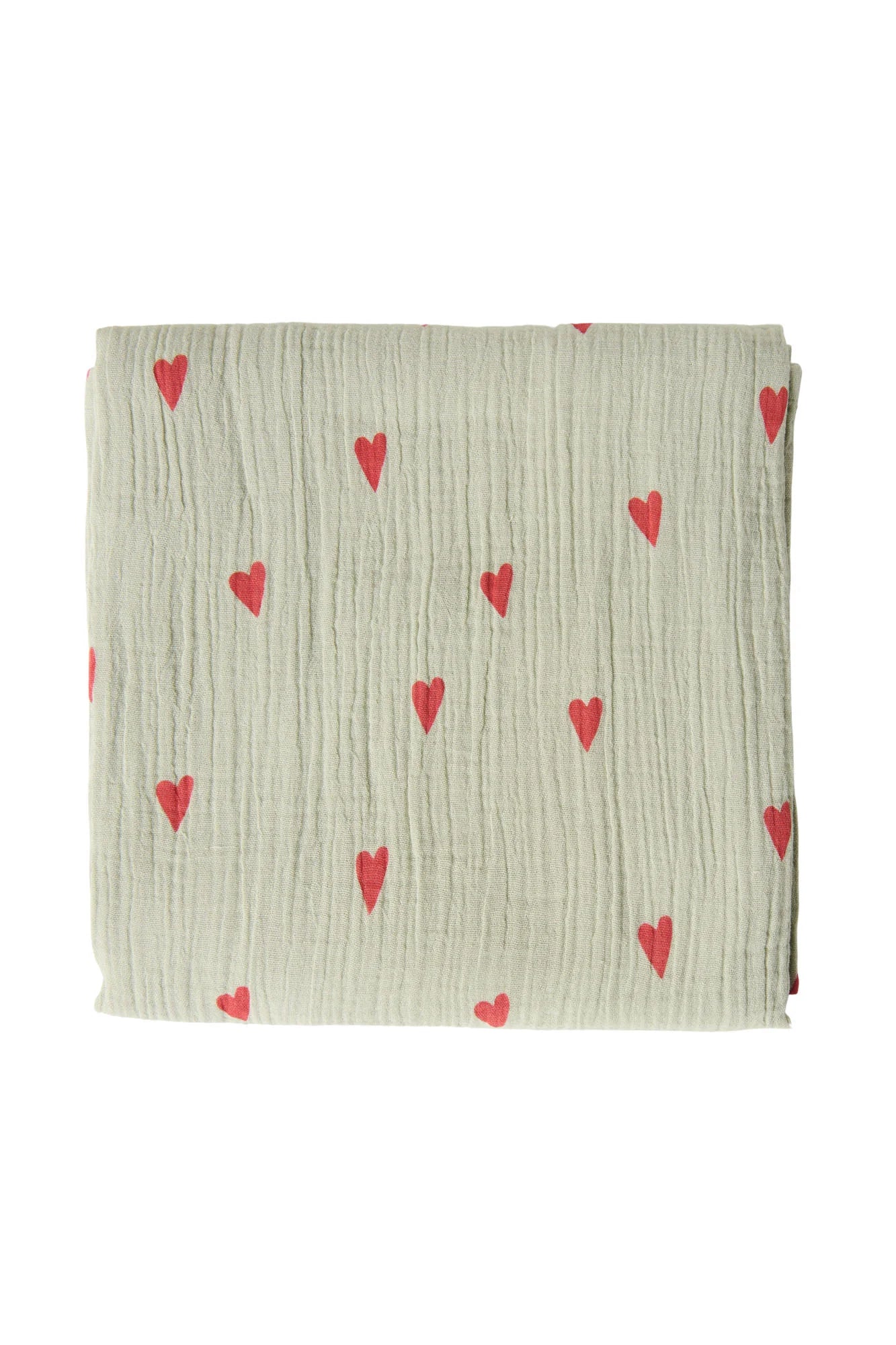 Studio Noos - BabySwaddle 120cm x 120cm aus Baumwolle (bio) grün