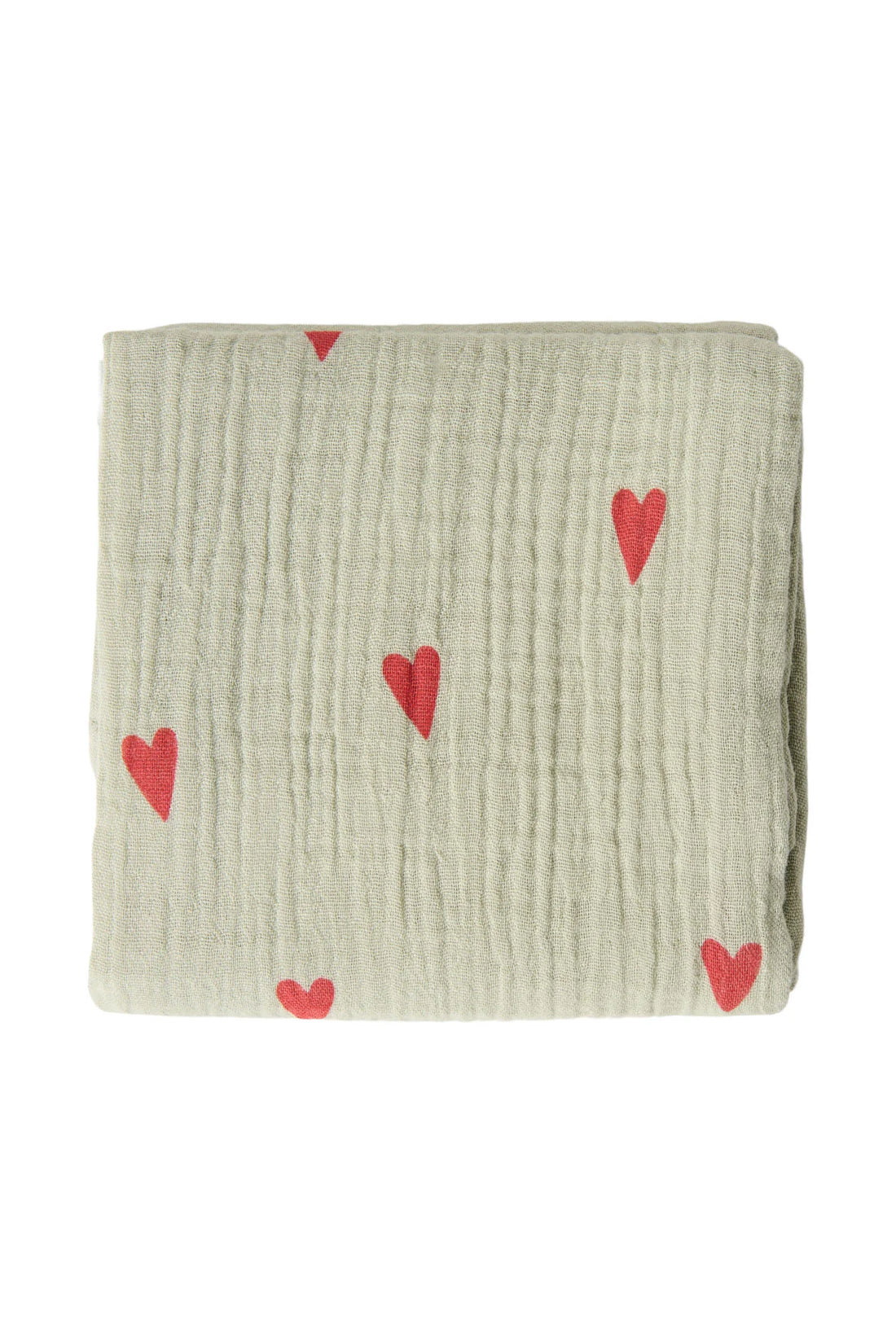 Studio Noos - Babyswaddle 70cm x 70cm aus Baumwolle (bio) grün